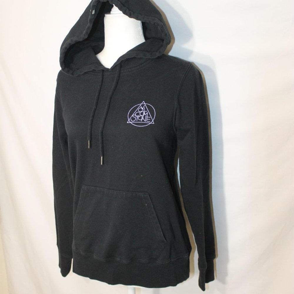 Volcom Black Hoodie Size Small "Volcom Stone" Log… - image 5